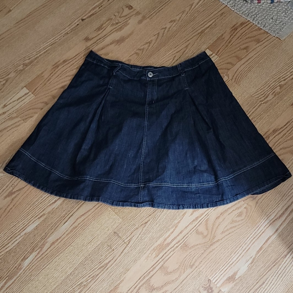 Lane Bryant denim skirt 22